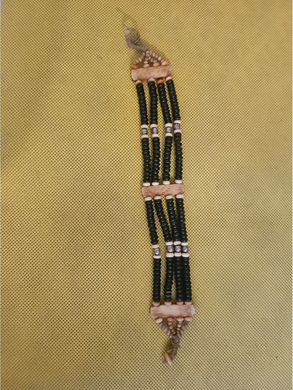 Native American Indian Style Buffalo Bone Choker Necklace pr bracelet- as shown